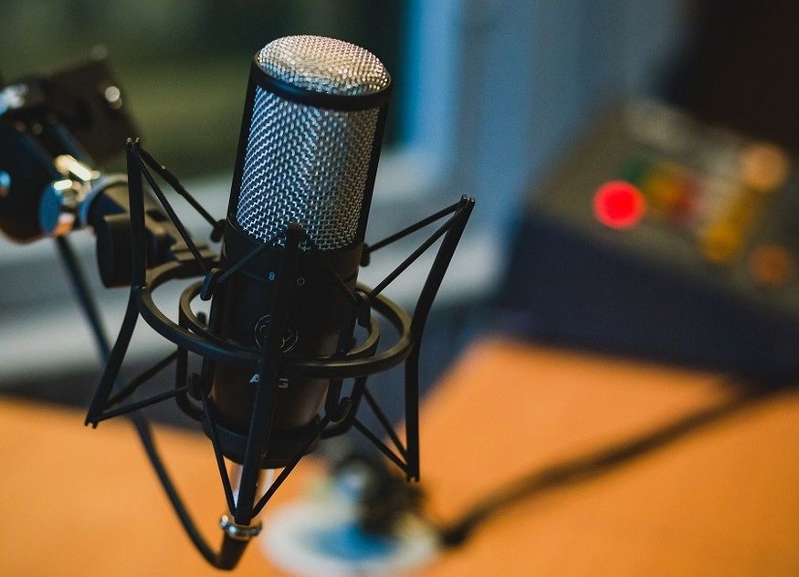 Mikrofon aufnehmen Aufnahme Podcast