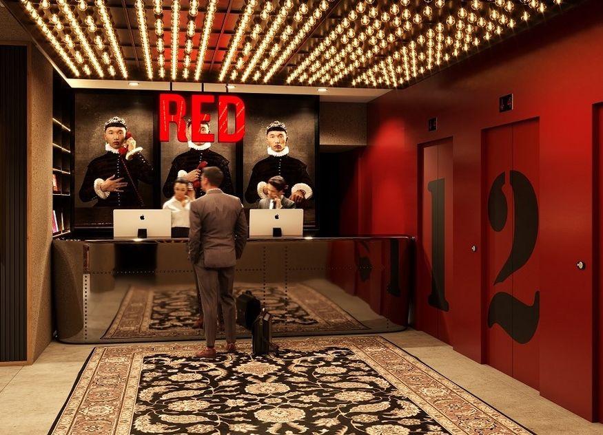 Radisson Red Cologne Hotel Lobby