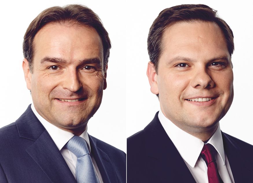 Die Rechtsanwälte Holger Blümle und Tobias Hirte von Schultze & Braun 
